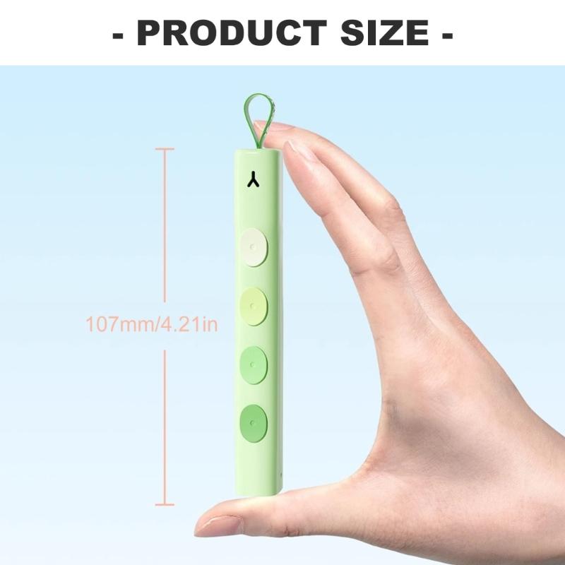 Portable Foldable Toothbrush Space Saving Design Anti Slip Handle Y Shape Hanging Loop Compact Storage Solution