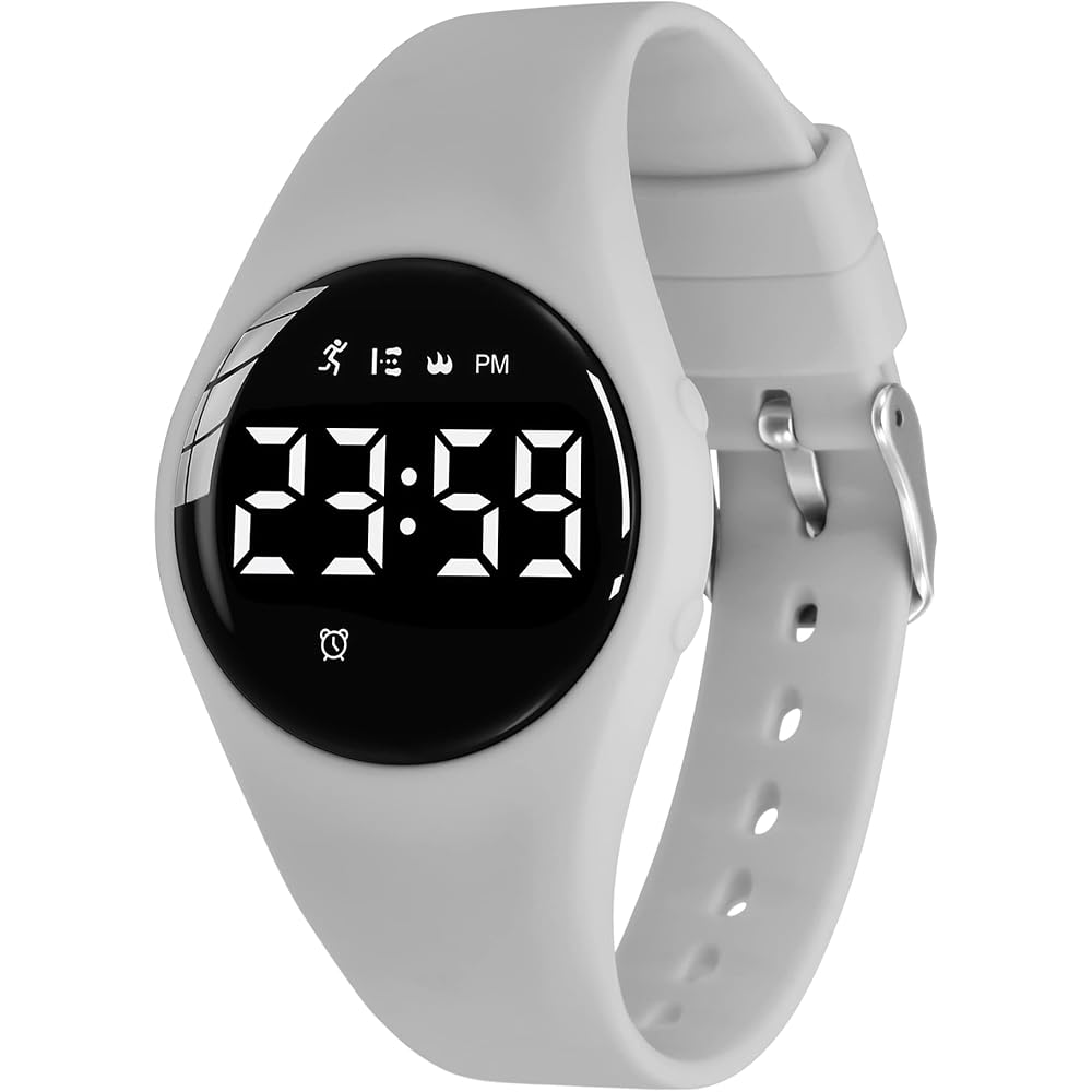 ShunkanSai Kids Digital Sports Watch with Pedometer, Waterproof, Rechargeable, Multi-Function Activity Tracker