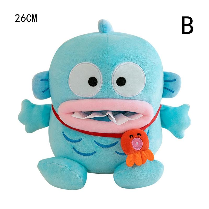 

Cute Cartoon Mermaid Plu Toy Car Decorative Item Home Paper Towel Holder Plush Doll Tissue Box Container Wet Tissue Paper Case