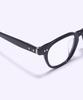 Alloaiweeo [Silverbite] Sbg7604 0909G Acetate Horn-Rimmed Black Eyeglass Frame Blue Light Lens Selection