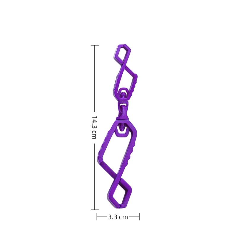 Durable Plastic Glove Clips With 360 Degree Rotatable Joint Non Slip Design For Construction Workers Outdoor Gardening Work
