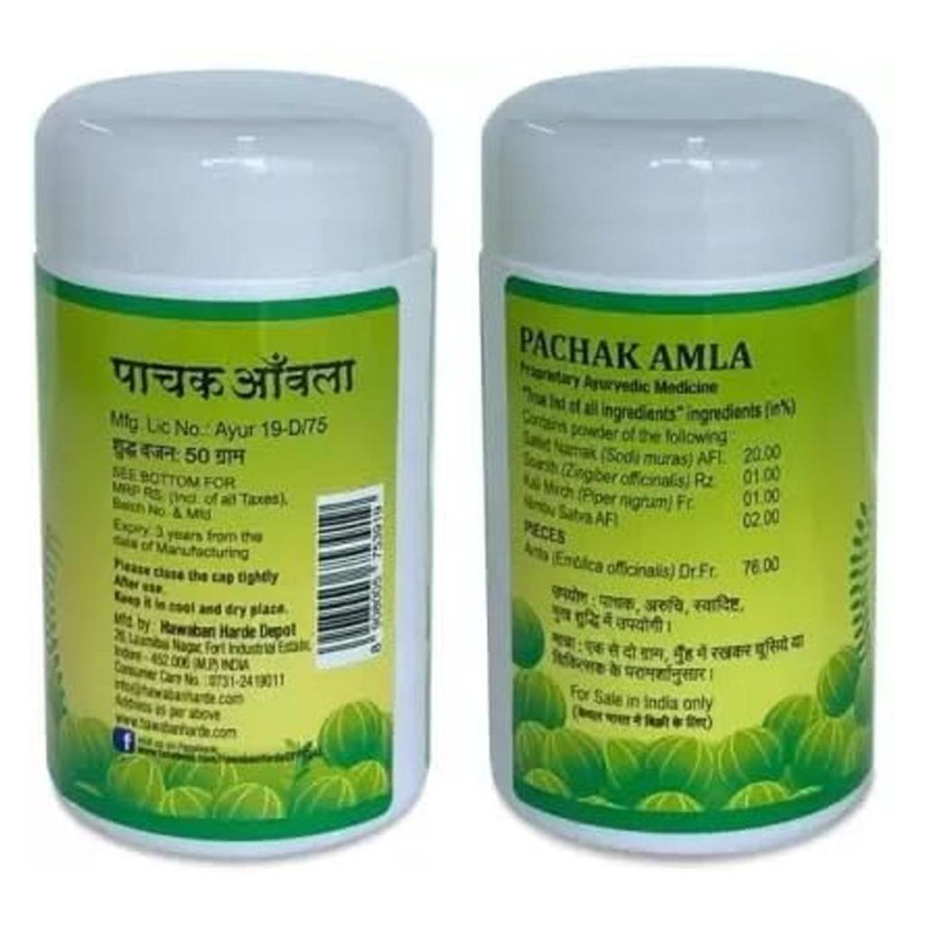 Hawaban Harde 90G Combo Pack With Hing Goli Anarsi Pachak Amla Nimbudi Tasty Digestive Indian Appetizer Vegetarian 90g