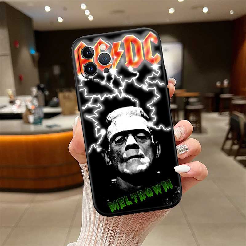 RE1 A-acdc New High-End Shell Phone Case for iPhone SE X XS XR 16E 17 11 Pro Max 8 7 6 6s Plus Air