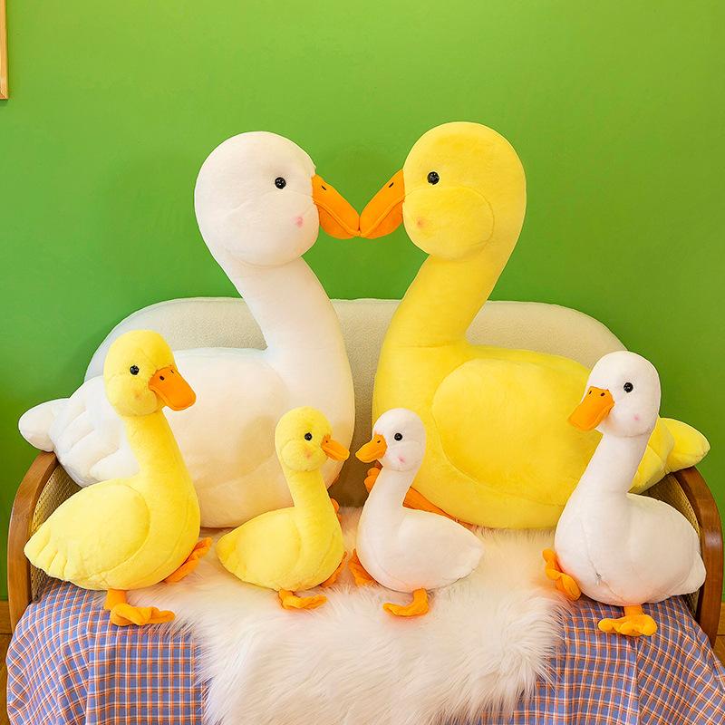Cute Duck Plush Toys Children's Sleeping Comfort Pillow Activity Gifts Home Car Ornaments Rag Dolls