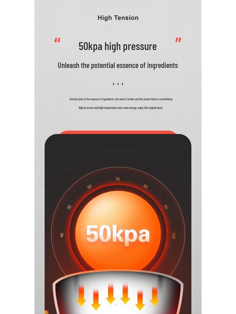 Explosion-Proof Thickened Pressure Cooker for 3-4 People - Ideal for Restaurants and Canteens