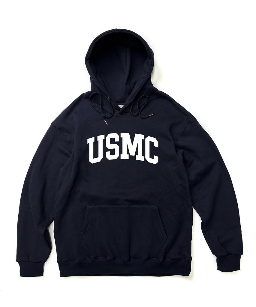 Usmc Loose Fit Hoodie Grey