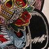 Embroidery Label Clothing Accessories Badge Badge Skull Ghost Head Patch Sticker Shoe and Hat Bag Accessories Cloth Sticker