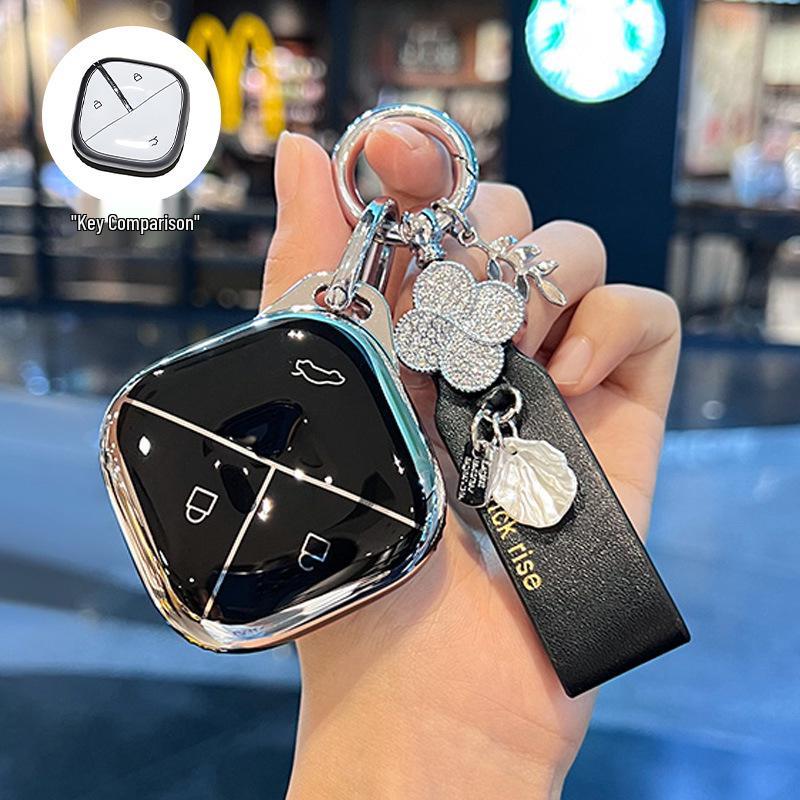 Wuling Bingo Key Cover for Hongguang Miniev, Bingo Plus, Xingguang S, Macaron, Mini GB, Jiachen - Women's Edition