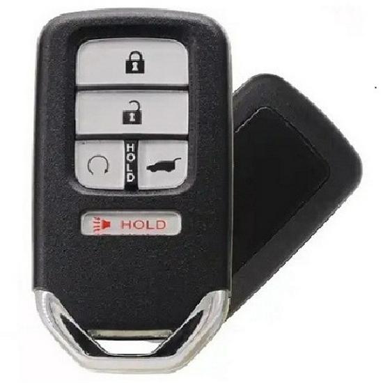 Совместим с BT Honda 4+1 Кнопки 433 МГц 47 Чип Умный Ключ