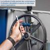 Mallette à outils SCHEPPACH - TB170 - 135 pièces - Outils en acier chrome vanadium - Mallette verrouillable