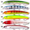 1 pièce 28.8g 43.8g Leurres de Pêche Minnow Appâts Durs Artificiels Wobblers Matériel Pesca Carpe Brochet Doré Pêche en Mer Hameçons