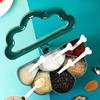 1 Pcs Household Moisture-proof Seasoning Salt Jar High-end Integrated Multi Grid with Lid Kitchen Seasoning Pepper Shakers Box