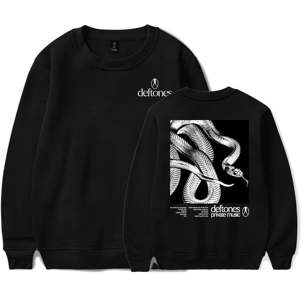 

Private Music Crewneck Sweatshirt Deftones Album 2026 NEW Pullovers Long Sleeve Autumn Male Hoodies Casual Fashion Unisex men hoodies graphic hoodies M