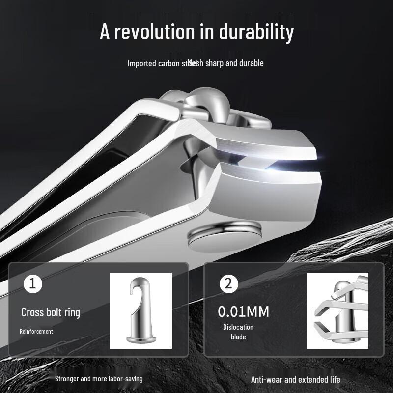 THREE SEVEN 2-Piece Fashion Travel Nail Clipper Set