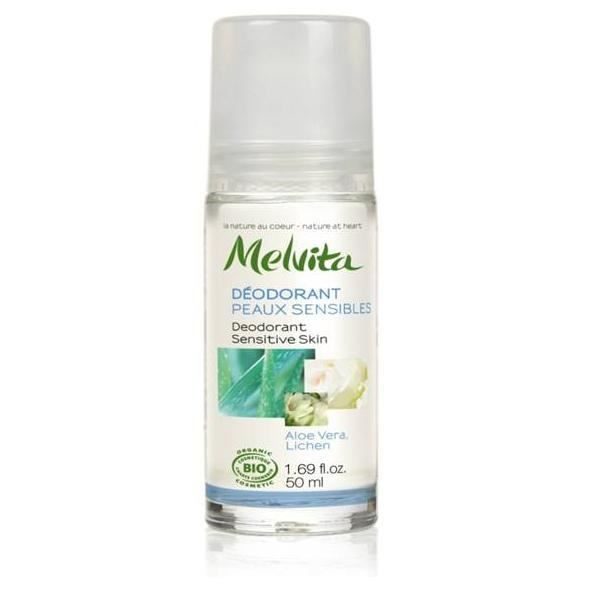 Déodorant - MELVITA - Les Essentiels - Bio - 50ml - Peaux Sensibles
