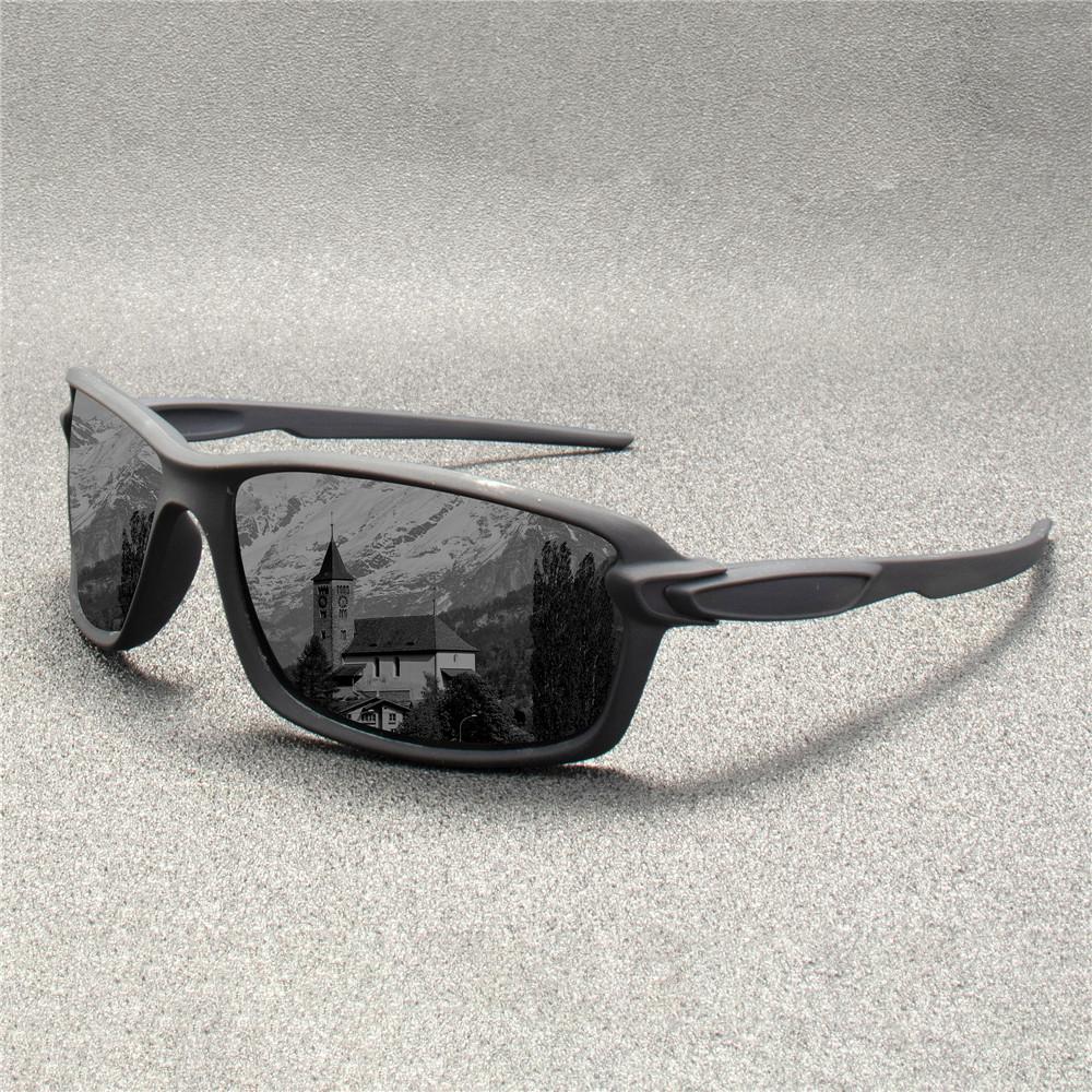 3PCS New Men Sunglasses Brand Designer Square Sports Sun Glasses Male Driving Fishing Goggle Women Travel Eyewear