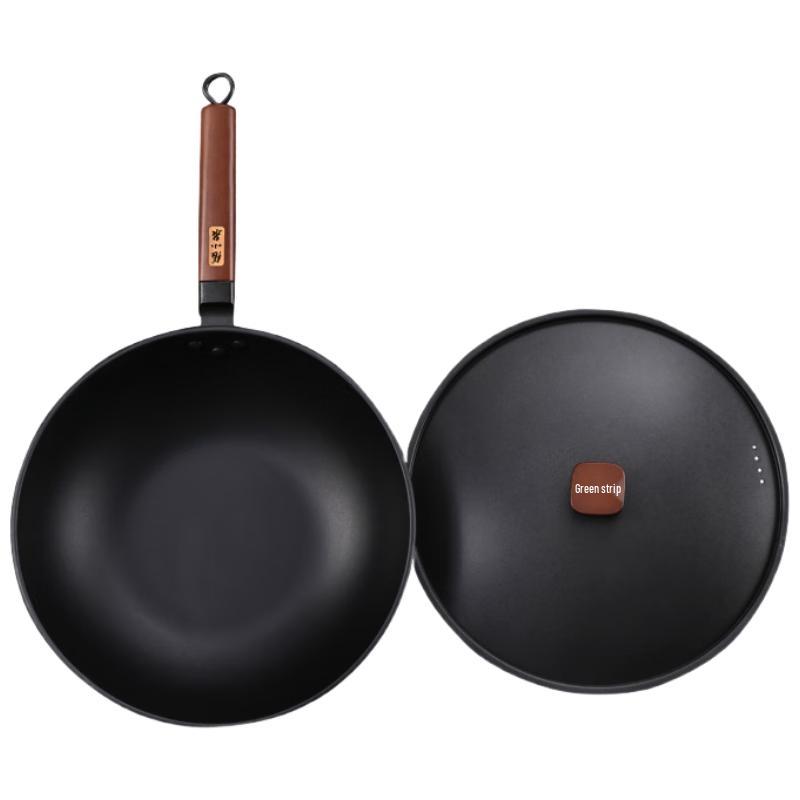 Zhang Xiao Quan Elegant Kitchen Series 32cm Fine Iron Wok