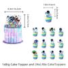 Space Robot-Themed Birthday Party Decorations: Banner, Cake Picks, and Balloon Set