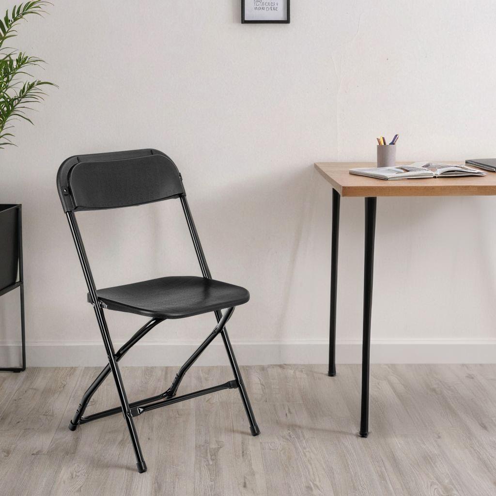 Folding Catering Chair Simplo Black Black