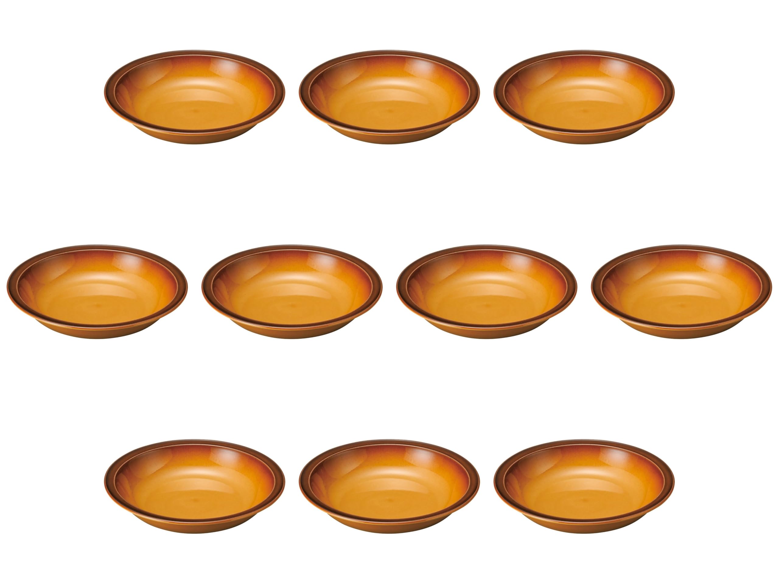 

Set of 10 AME 22cm soup plates x Soup plates Setomonohonpo [21.5 4cm]