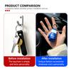 Trendy Boxing Gloves Keychains Gift Car Key Sport Backpack Pendant For Opel Meriva Mokka Grandland Vectra Zafira Vivaro Antara
