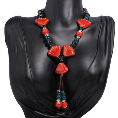 Dlouhý náhrdelník s motýlem