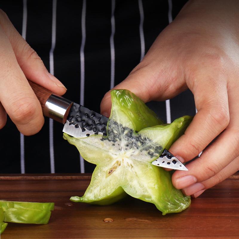 30Cr13 Stainless Steel Kitchen Knives Fruit Paring Knife Boning Slicing Vegetable Barbecue Cutting Fishing Knife Cooking Tools