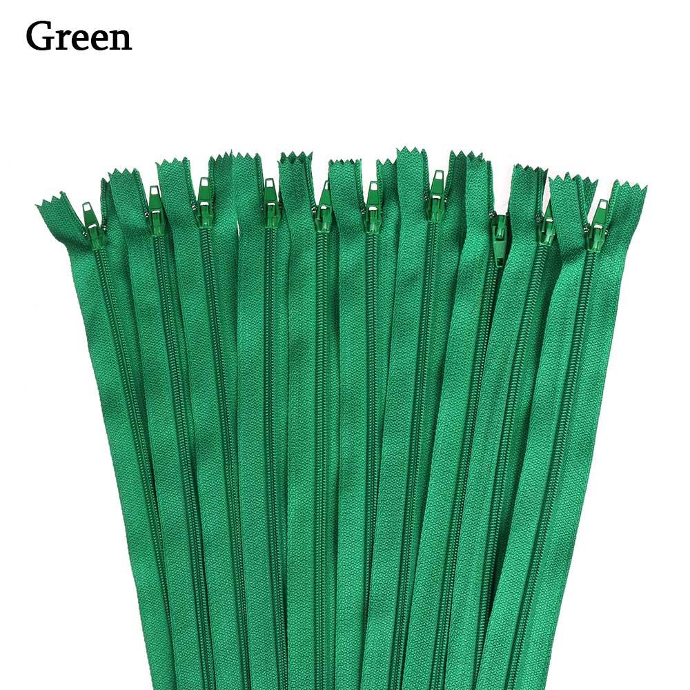 10Pcs/lot DIY Accessories Garment Clothing Handcraft Nylon Zippers Sewing Tailor