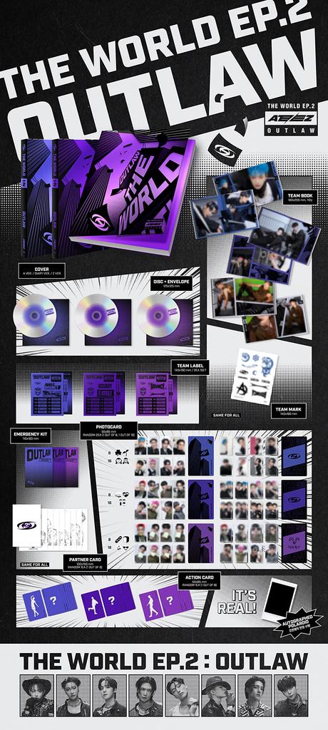 ATEEZ WORLD 'THE EP.2 OUTLAW' (Korean Edition)