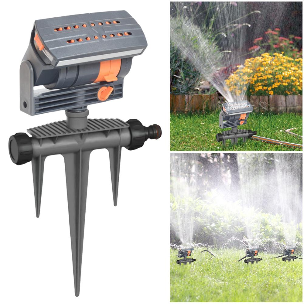 16-hole Garden Sprinkler | 180° Rotating Adjustable Nozzle, Large Coverage Automatic Irrigation System for Outdoor Garden Lawn