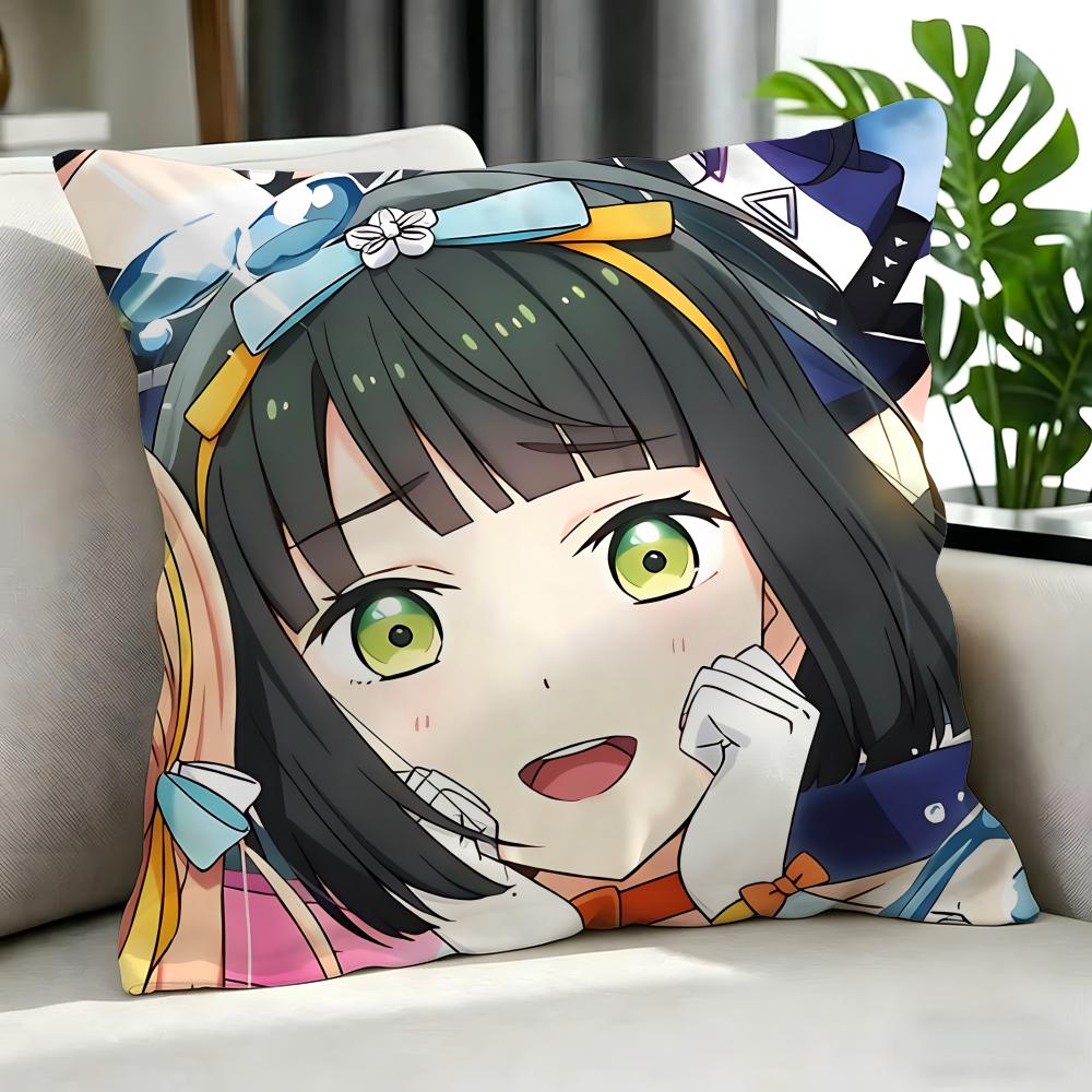 anime SHIROBAKO Cushion Cover Cushion Cover Set Pcs x x x Pillowcase Decorative Sofa Home Decor