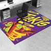 1 Stück Takis, Fuego, Limette Büroteppich Weicher Polyester-Eingangsteppich Waschbar Rutschfest Maschinenwaschbar