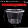 Disposable Plastic Takeaway Round Bowls with Lids