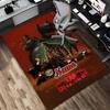 Custom Name Dark Knight Living Room Non-Slip Area Rug Soft Carpet for Bedroom Kids Playroom Sofa Office Home Decor Doormat