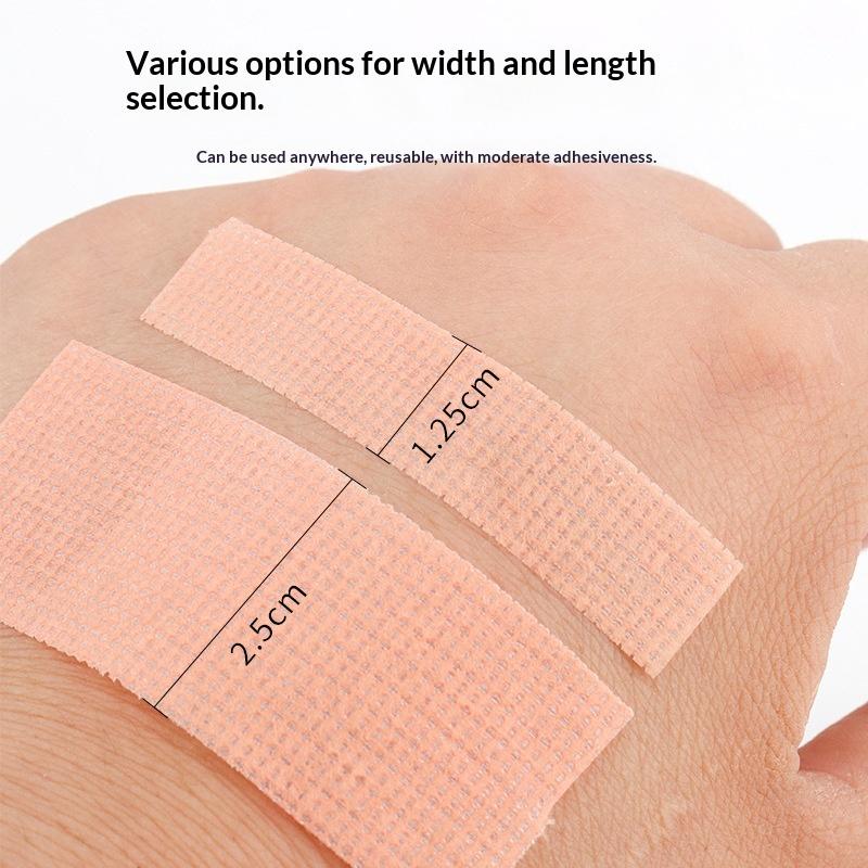 1 Rolo de Patch para Cílios Postiços Sob os Olhos Tecido Não Tecido Respirável Fita de Silicone Gel Médico Fornecedor de Extensão de Cílios Ferramentas de Maquiagem