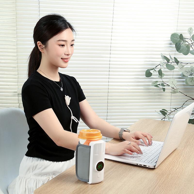 USB Waterless Portable Milk Warmer: Constant Temperature Heating Bag with Insulated Cover