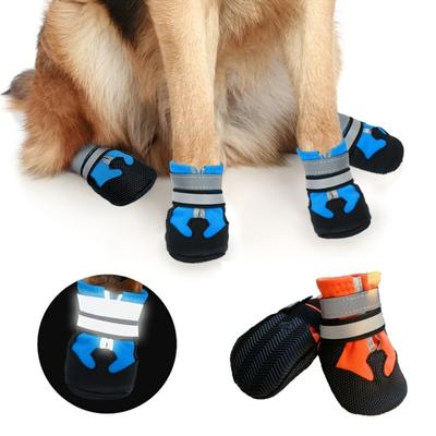 Large Dog Soft Sole Shoes Medium To Large Dog Foot Covers Multi-Non-Slip Wear-Resistant Waterproof Breathable Rain Boots