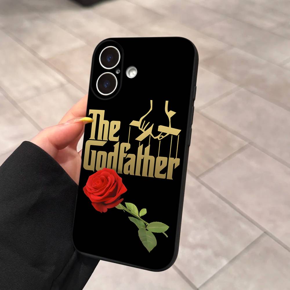 United States TV The Godfather For Iphone 17 16 15 11 13 14 Pro Max Plus 12 Mini Black Shell Cover Phone Case