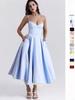2026 Summer French High-End Princess Mesh Strappy Gown for Women