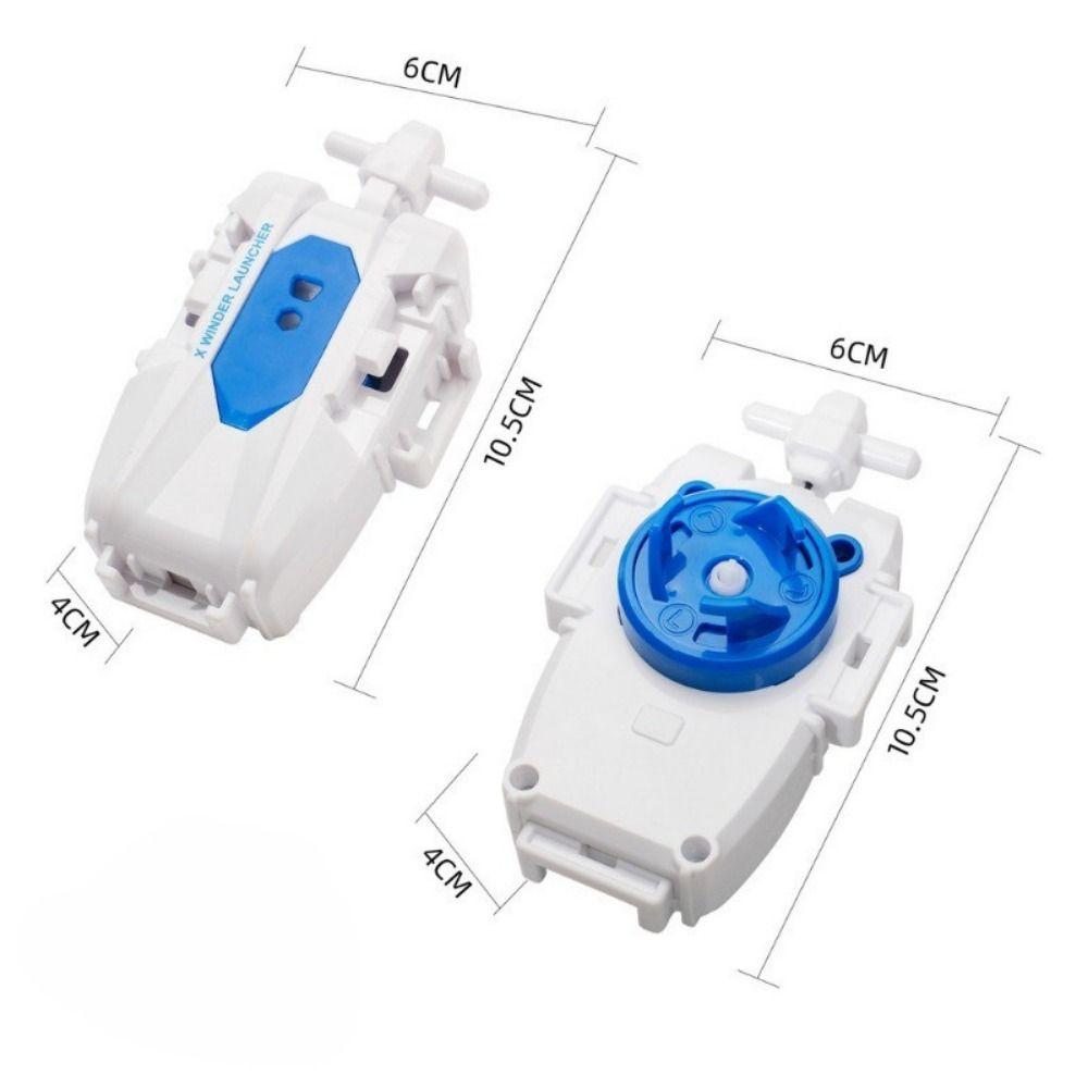 Spinning Tops Gyro Reverse Wire Launcher Multicolor Transmitter Handle Fighting Gyro  Children