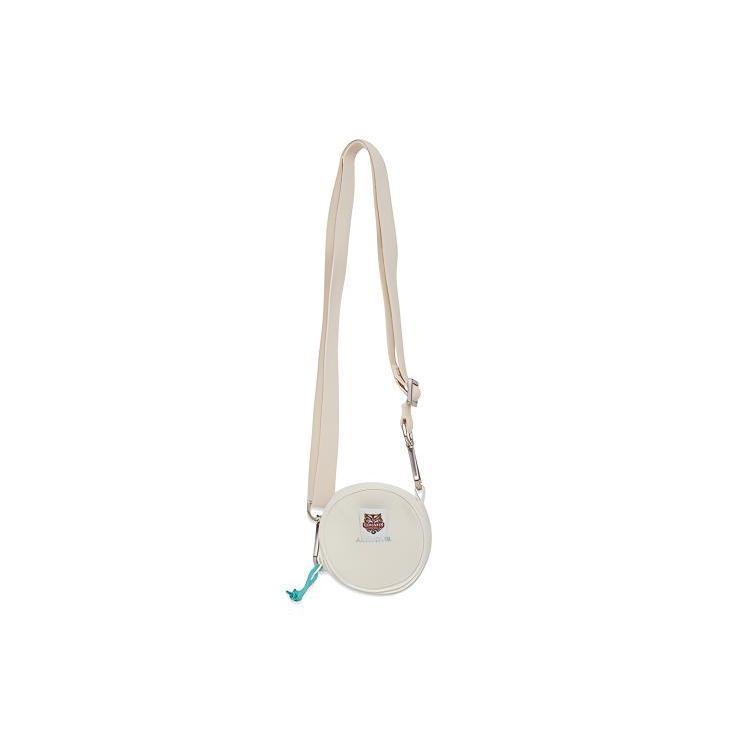 New Converse Polyester Handbag Shoulder Bag Crossbody Bag Regular Unisex Milk White 10024253-A02