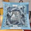 New Summer Air-conditioned Room Warm Square Scarf French Fashion Women's Shawl Gift Fashion Trend Headscarf