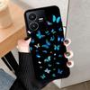 For Vivo Y22 4G Case Wolf Cat Soft Silicone Shockproof Phone Cover For Vivo V2207 V2206 Y22s Y 22 Y 22S Cases 2022 Black Bumper