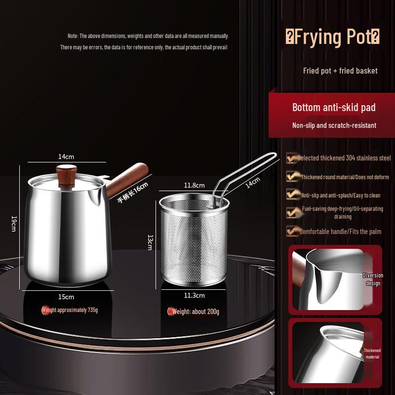 Abay Thermal Insulated Stainless Steel Outdoor Deep Fryer