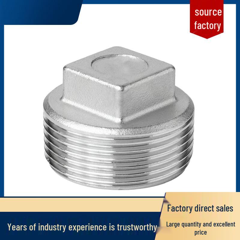 Miaoqiao 304 Stainless Steel External Thread Plug