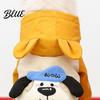 Puppy Winter Wear with Raincoat Windproof Pet Jumpsuit Waterproof Hooded Dog Four-Leg Jacket Ears Cute