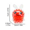 Bunte Hasen-Quetschball-Spielzeuge Oster-Squishy-Hase Stressabbau-Spielzeug Kindergeburtstagsparty-Mitgebsel Osterkorb-Füller