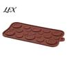 Cookie Decorating Molds 19-Hole Silicone Button Molds, Three Sizes DIY Cake Tray, Handmade Candy Flexible Easy Release Baking Gadgets for Chocolate