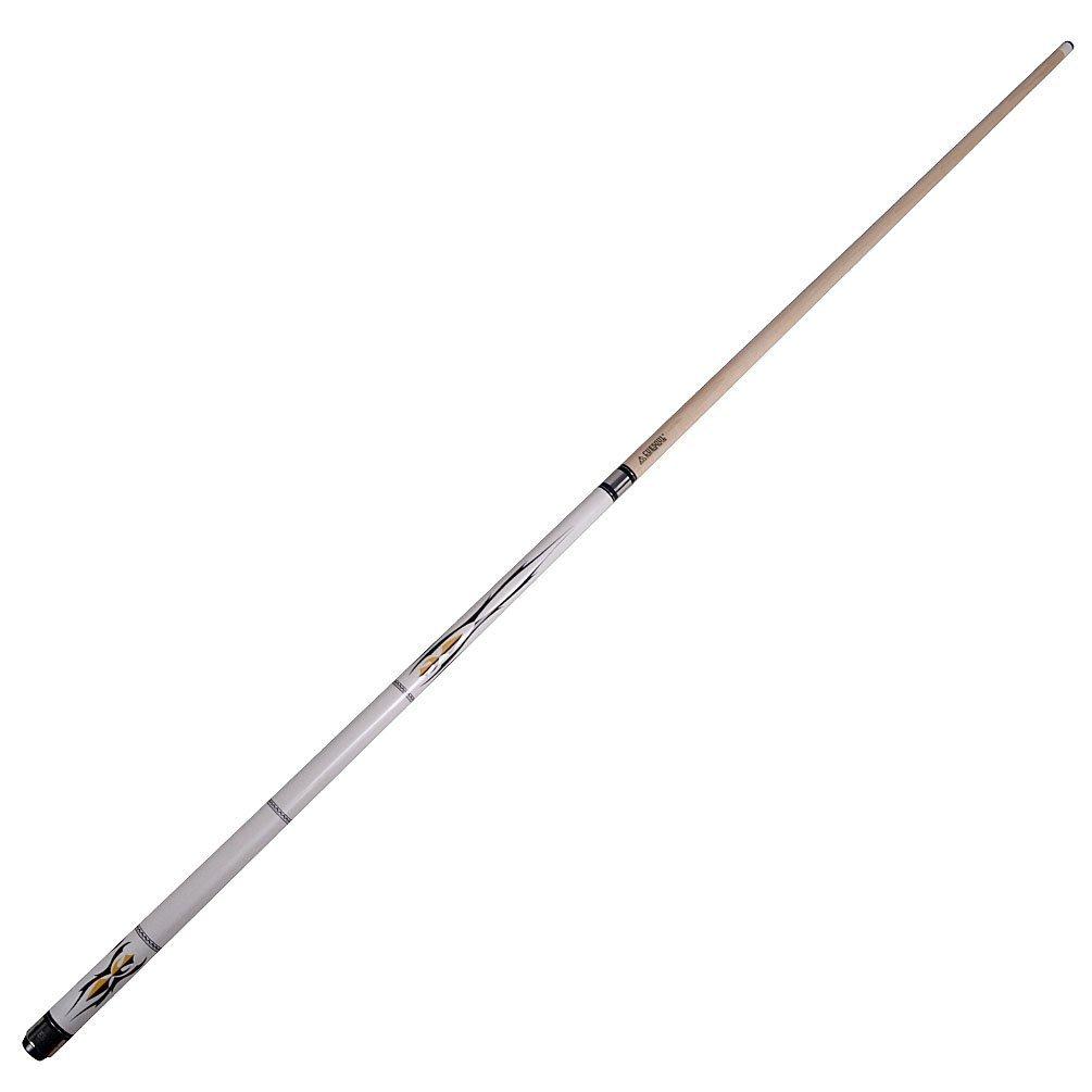 Cuesoul 19oz Maple Billiard Pool Cue Stick U101 Case 58" 2-Piece +