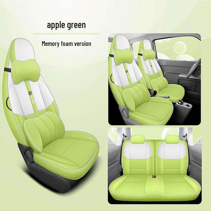 2023 Panda Mini Special Leather Seat Cover for All Seasons
